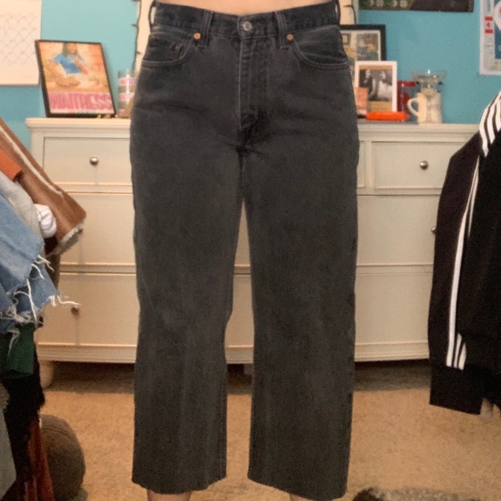 Levi’s 550 black wash